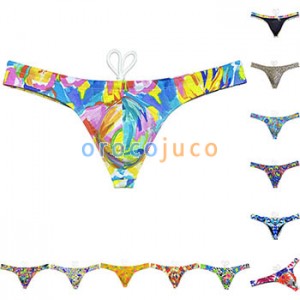 Men's Bikin Surfing Trunksi Swimwear Underwear Ice Silk Lining Swim Thong Beachwear