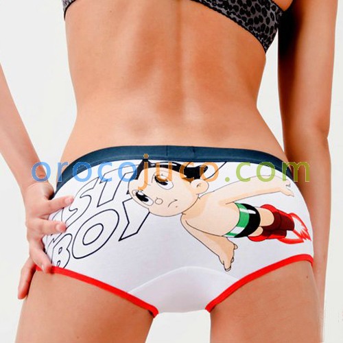 Cartoon Astroboy Women's Girls Underwear  shorts KT01