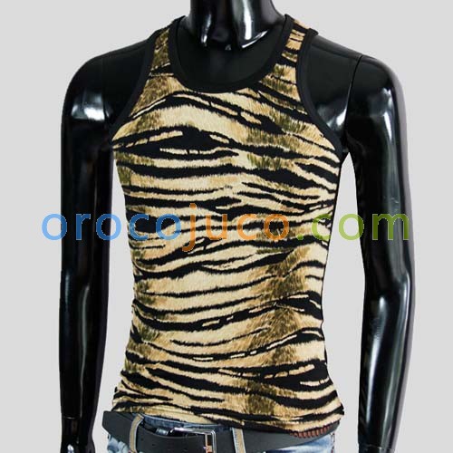 New Tiger Sexy Mens Underwear Tank Top MU210