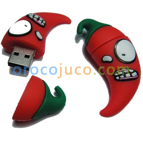 Sad Chilli8G/16GUSB Memory Stick Flash Pen Drive Bitter Red Chillies EU04