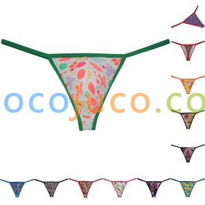 Men Underwear Sexy Colorful G-String Stretchy Bikini Multicolor Tangas Jockstrap More choices Thong