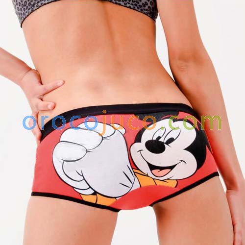 New Cartoon Mickey Women's Girls Underwear  shorts KT53