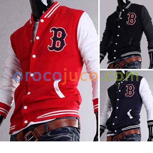 Men’s Stylish Slim Fit Jackets Coats Hoody Size XS~L 3 Color MU1004