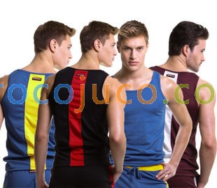 Sexy Mens Fashion Tank Tops Vests Undershirt Wife Beater Sport T-Shirts MU153 S M L