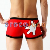 Calzoncillos boxer para hombres de Mickey Mouse KT18