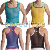Camiseta sin mangas transparente MU05 para hombre