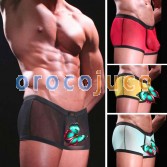 Calzoncillos transparentes de los boxeadores de See-Through de los hombres atractivos MU128