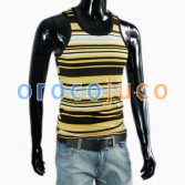 Nueva Stripe Sexy Mens Underwear Tank Top MU211
