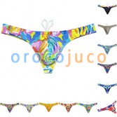 Men's Bikin Surfing Trunksi Swimwear Underwear Ice Silk Lining Swim Thong Beachwear