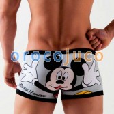 Pantalones cortos de boxeo de dibujos animados Mickey Men's KT94