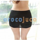 Super Sexy Women Mini Skirts Vestido transparente fino ceñido Falda ajustada