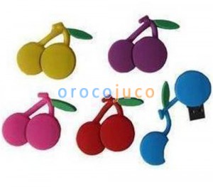 Colorful Cherry Capacidad completa 8GB / 16GB / 32GB Capacidad Memoria USB 2.0 Flash Stick Pen Drive D42
