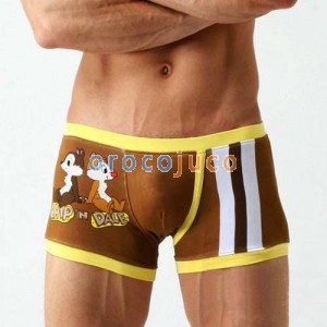 Pantalones cortos de boxeo de dibujos animados Disney Men's KT04