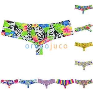 Men's Mini Cheek Boxers Half Hip Brazilain Bikini Swim Briefs Boy Underwear