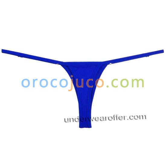 Women's Micro Thong String Adjustable Sexy Low Rise G-String Bikinis Lingerie MU282X