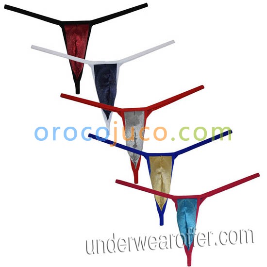 Sexy Tiny Micro String Men Suave Bikini Brief Tanga Pants Shiny Underwear Ultra Comfy MU628