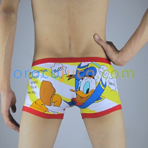 Cartoon Donald Duck Men Underwear boxer s M~XL KT76
