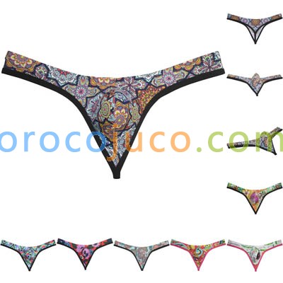 Mens Bulge Thong String Stretchy T-back Sports Pouch Tangas Hipster Underwear