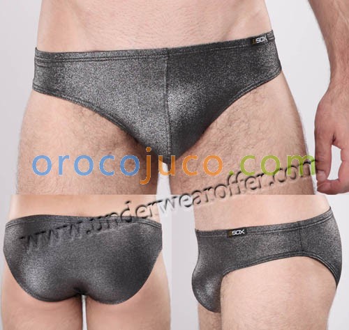 New Sexy Men’s Cool Shining Boxer Brief Underwear Soft Briefs Size M L XL Available MU1929