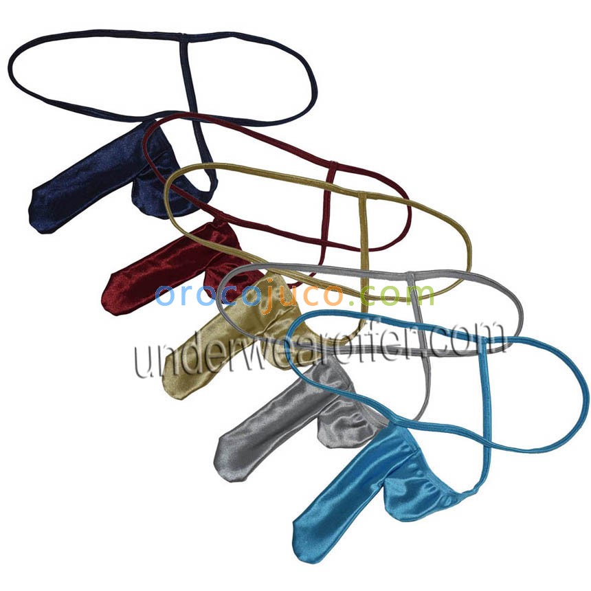 Hot Micro Thong Men Long Bulge Pouch Elastic G-string Fitness Posing Underwear  MU627