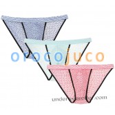 Mutandine sexy da uomo in bikini Intimo con apertura sul cavallo Pantaloncini a rete Mini slip Slip MU263X