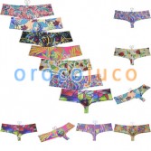 Men's Swimwear Skimpy Briefs Pouch Cheeky Trunks Brazilian Surf Board Underwear