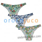 Slip sfilabili colorati da uomo. Intimo Guys Bulge Pouch Bikini slip da boxer MU775