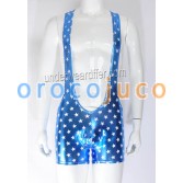 Men's Star Faux Sports Tute Intimo Wrestling Canotta Vest Boxer Body MU410
