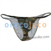 Uomo Camouflage Trunk Fitness Posing Underwear Hot Beachwear Board Pouch Briefs MU337X