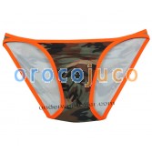 Slip mimetico da uomo intimo maschile string biforcuto slip bikini bicolore Calzoncillos MU330X