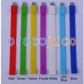 Braccialetto da polso Coloful Fashion U-Dis da 8 GB / 16 GB / 32 GB USB Drive Flash Memory Stick EU59