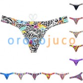 Polychrome Men's Swimsuit Bikini Beachwear Lining Swim Thong Trunks Swimwear