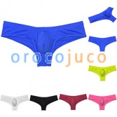 Men's Cotton Mini Brief Underwear Enhance Pouch Bikini Boxers Hipster