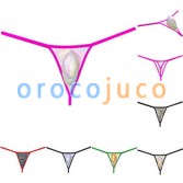 Men's Contour Pouch String Thong Underwear Ultra Exposure G-string Sexy Tangas