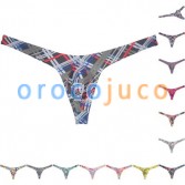 Mens Thongs Pouch Bikini Low-rise Bulge G-string Hipster T-back Underwear