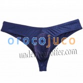 Sexy Mens Micro Tanga Scales modello Pantaloni intimo String Shiny Bikini Mini Slip MU785