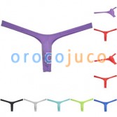 Men Ice Silk Bikini Thong Underwear Sex Posing Jockstrap Hipster Micro G-string