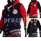 Men’s Stylish Slim Fit Jackets Coats Hoody Size XS~L MU1005