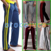 Pantaloni sportivi da uomo Low Rise Sport Gym Athletic Slim Fit Pantalone homewear MU150 S M L XL