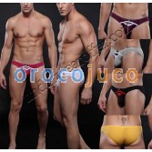 New Men’s Soft Breathes Bulge Pouch Underwear Breath Holes Sports Briefs MU1840