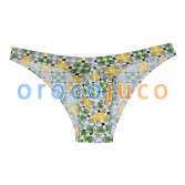 Slip bikini da uomo cool con retro stampato slip intimo stampato in spandex MU201