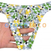 Novità Uomo Pouch Thong Isolamento Intimo Nuts Out String Spandex T-back Bikini Pants MUS203