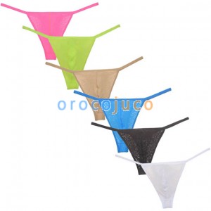 Fashion G-strings For Men Sexy Pouch Bikini Thongs Underwear Elastic Stretch Comfy Shorts Mini Underpants