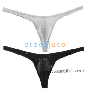 Men 4 Way Stretch Perizoma Intimo Occhielli Mesh Micro Trunk G String Hip T-back MU973