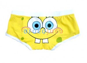 Pantaloncini intimo donna Cartoon SpongeBob KT69