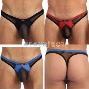 Pantaloncini corti intimo uomo G-string perizoma MU109