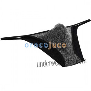Shiny Uomo Slip Slip String Pouch Stretchy Bikini Slip Pantalone Soft Thong maschile MU604