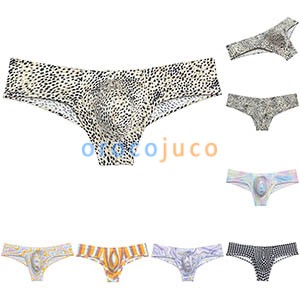 Men's Bubble Knitted Fabric Enhance Bulge Bikini Pouch Boxer Briefs Underwear