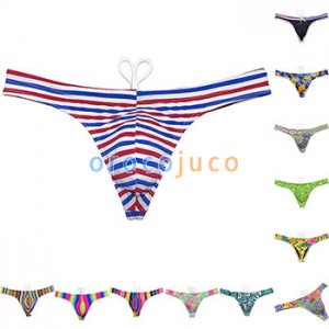 Men's Swimsuit Bikini Beachwear Lining Swim Trunks Swimwear Thong Underwear