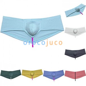 Men's Briefs Hip Hop Boxer Pouch Bikini 1/2 Bottoms Underwear